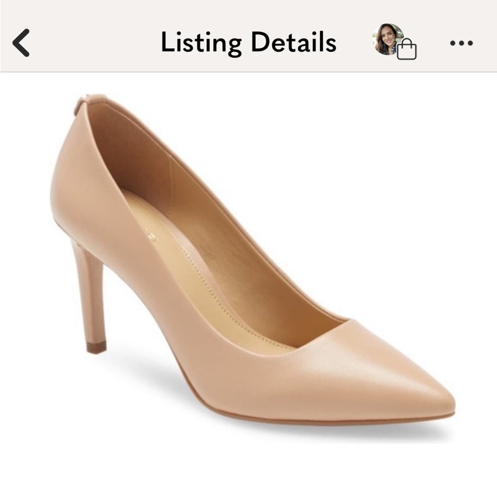 Michael Kors brand new in box beige pumps size 6.
